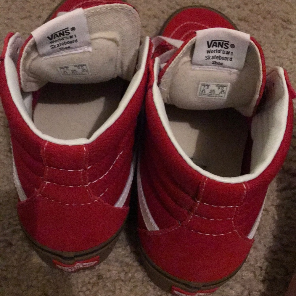 Men’s high top Vans 7.5